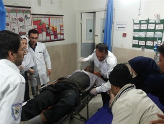 کارگر ساختمانی لرستانی زیر تلی از خاک دفن شد+تصاویر