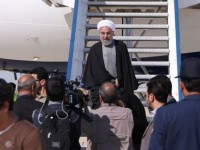 حاشیه های سفر روحانی به تبریز/ آذربایجان اویاخدی تراختورا دایاخدی