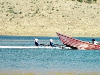 تصاویری از اردوی تیم ملی قایقرانی روئینگ بانوان در سد آیداغموش میانه