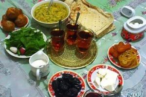 توصیه های مهم غذایی در ماه رمضان