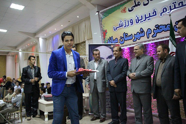 مراسم تجلیل از قهرمانان ملی ورزشی شهرستان میانه برگزار شد/گزارش تصویری
