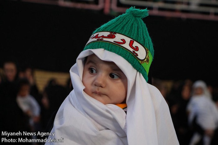 همایش شیرخوارگان حسینی در شهر میانه برگزار شد/ گزارش تصویری
