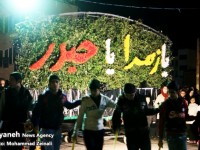 عزاداری هیئت شاه حسین گویان مجمع اکبریه در میانه/گزارش تصویری