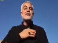 استقبال رزمندگان مدافع حرم از حاج قاسم سلیمانی + فیلم