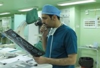 عمل جراحی اصلاح کیفوز توراکولومبار در بیمارستان خاتم الانبیاء(ص) میانه+ تصاویر