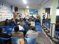 آیین گرامیداشت هفته پاسدار با حضور بسیجیان و کارکنان شاغل سپاه میانه برگزار شد