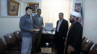 تجلیل از حافظان قرآن در زندان میانه