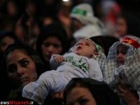 همایش شیرخوارگان حسینی در شهر میانه برگزار شد + تصاویر