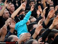 اجتماع بزرگ عزاداران حسینی در شهرستان میانه برگزار شد+ تصاویر