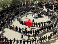 اجتماع عزاداران عاشورای حسینی در شهر میانه برگزار شد+ گزارش تصویری
