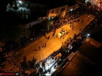 مراسم عزاداری حسینی در خیابان های شهر میانه (۲) +تصاویر