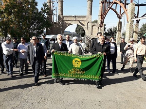 شهرستان میانه “زیر سایۀ خورشید” رفت + تصاویر