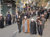 اجتماع بزرگ عزاداران اربعین حسینی در شهر میانه برگزار شد+تصاویر
