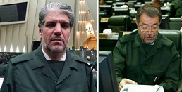 حضور نمایندگان شهرستان میانه در مجلس با لباس سبز رنگ به نشانه حمایت از سپاه+عکس