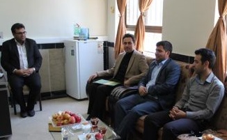 بازدید شهردار میانه از دانشکده فنی و مهندسی میانه