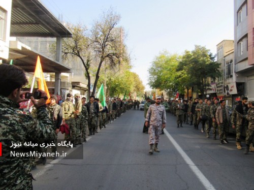 اولین مرحله رزمایش ۲ روزه گردان‌های بیت المقدس و کوثر شهرستان میانه به روایت تصویر