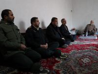 همزمان با دومین روز از دهه فجر؛فرماندار ویژه میانه با خانواده شهدا دیدار کرد