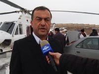 فرماندار ویژه میانه: بالگرد امداد و نجات هلال احمر برای آذوقه رسانی وامداد رسانی به روستاهای محصور در برف در شهرستان مستقر شد