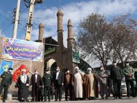 رزمایش دفاع بیولوژیکی با نام شهدای مدافعان سلامت با رمز یاحسین(ع)در میانه برگزار شد