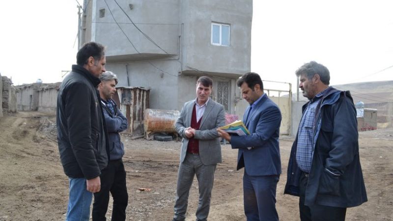 بازدید بخشدار کندوان از روستاهای دیزج – زرنکش – قره حاجیلو