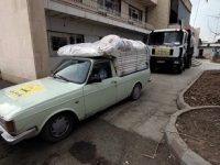 از طریق هلال احمر، کمک های خیرین میانه به خوی ارسال شد