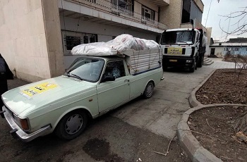 از طریق هلال احمر، کمک های خیرین میانه به خوی ارسال شد